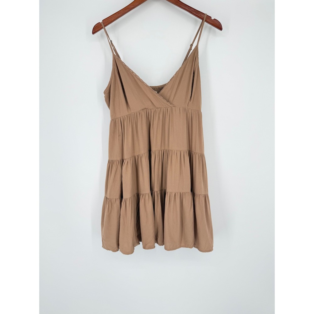 Aeropostale Womens Dress Large Boho Cowgirl Babydoll Western Festival Flowy Y2K